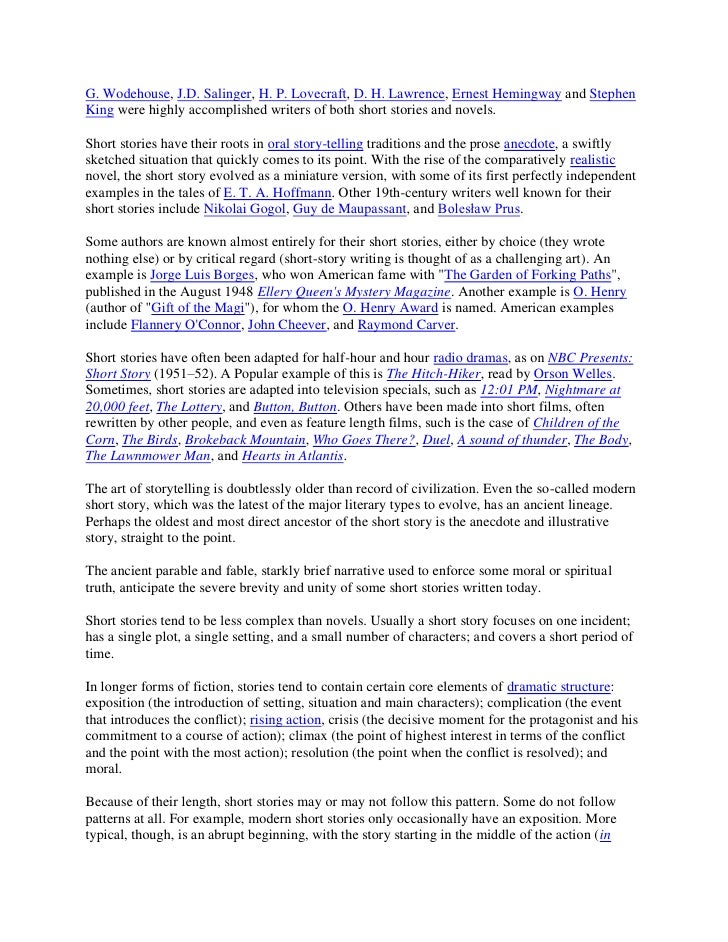 anecdote examples in essay